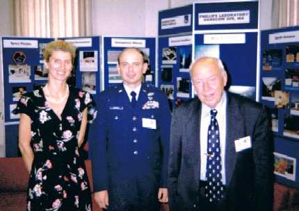 Dr. Straitt with his friend and colleague, the late Dr. Yuri Denisyuk of the Russian Academy of Science.